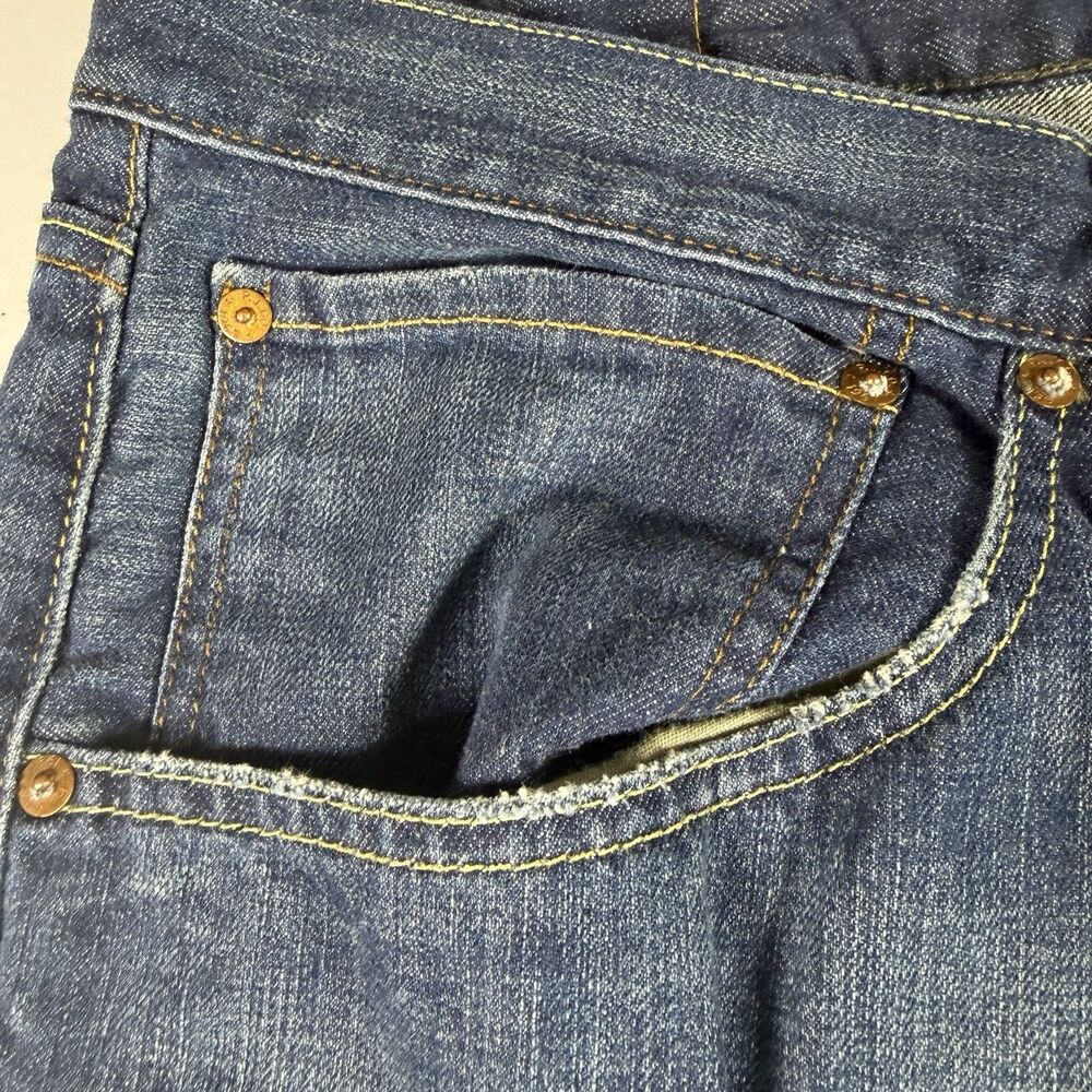 Polo Jeans Co RL 1967 Ashmore Original Jeans Mens 50x32 Blue 100% Cotton - Picture 4 of 13
